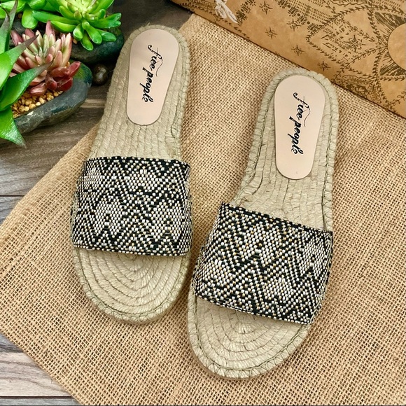 Free People Beach Front Espadrille Slide Sandal - Picture 4 of 14